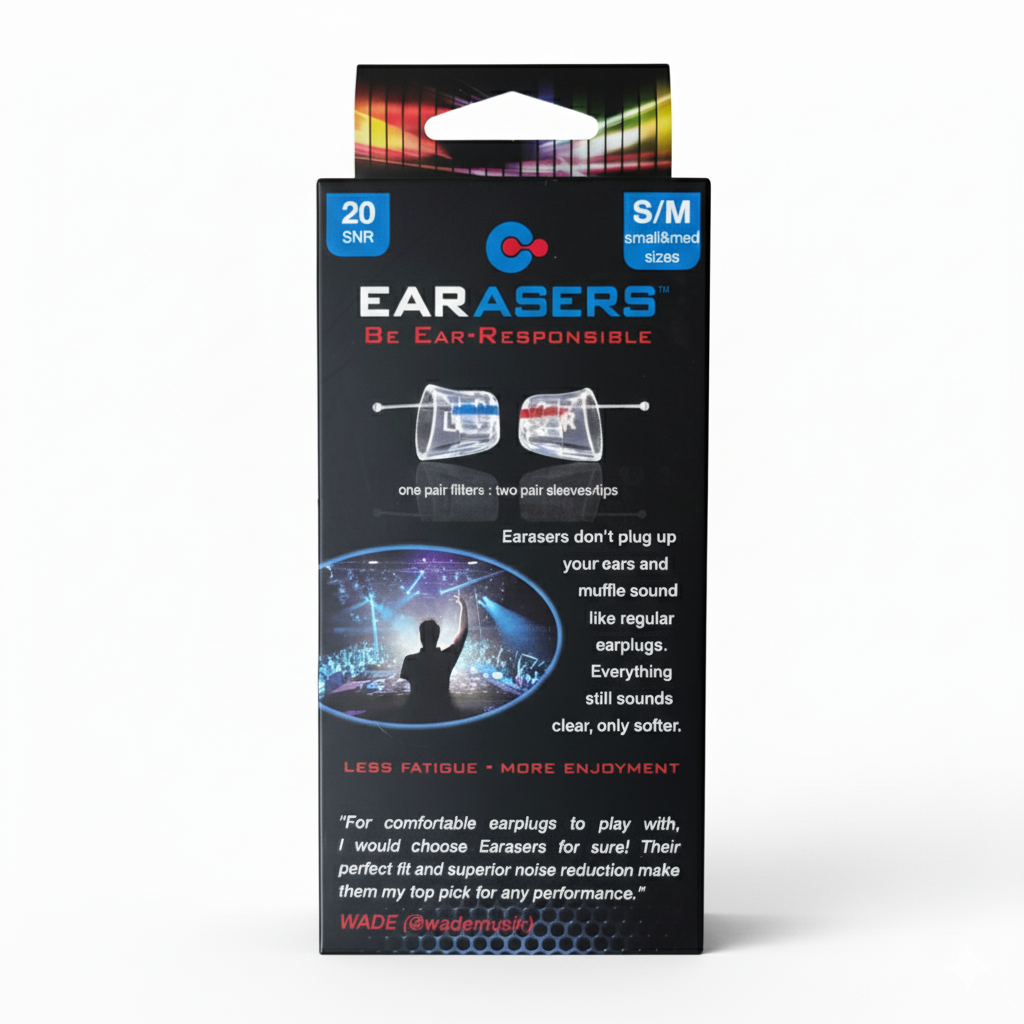 Earasers Music Earplugs